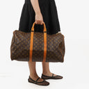 Louis Vuitton Keepall 50 Monogram Canvas Travel Bag