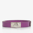 Hermes Kelly Double Tour Cyclamen Swift Leather Bracelet