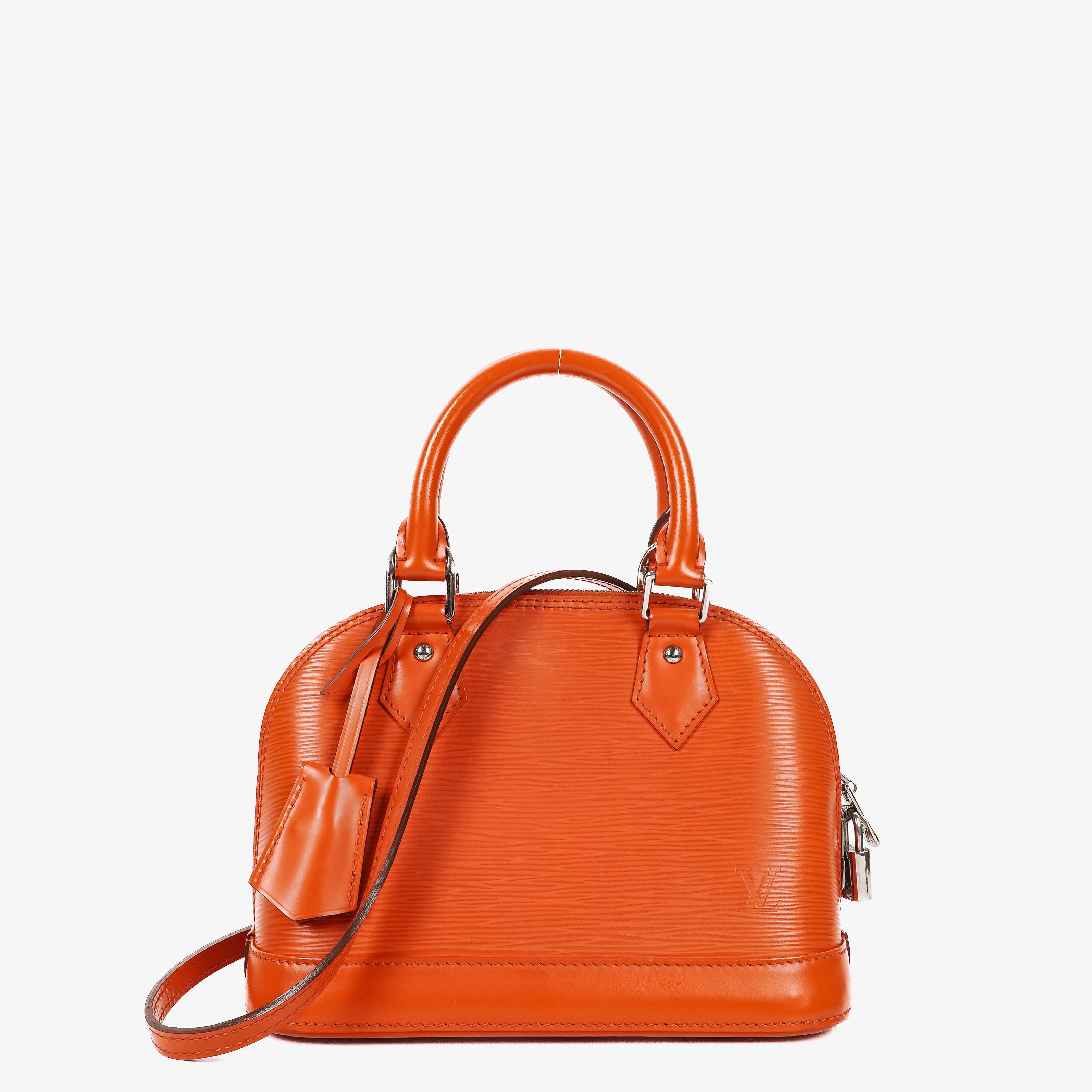 Louis Vuitton Alma BB Piment EPI Leder Handtasche