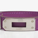 Hermes Kelly Double Tour Cyclamen Swift Leather Bracelet