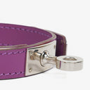 Hermes Kelly Double Tour Cyclamen Swift Leather Bracelet