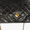 Chanel Classic Single Flap Bag Quilted Lambskin With 24K Gold-Plated Hardware