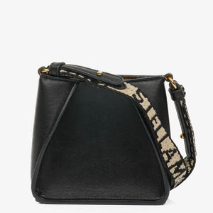 Stella McCartney Black Eco Alter Nappa Micro Crossbody Bag
