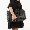 Louis Vuitton Grey/Black Taiga Leather Kendall Keepall Bag