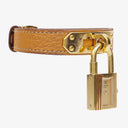 Hermes Kelly Beige Leather Gold Plated Watch