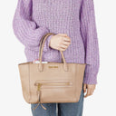 Miu Miu Madras Goatskin Cammeo Tote Bag