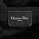 Christian Dior Black Leather Trotter Monogram Canvas Charms Shoulder Bag