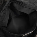 Christian Dior Black Leather Trotter Monogram Canvas Charms Shoulder Bag