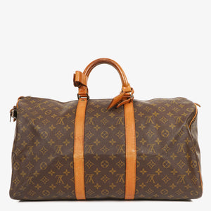 Louis Vuitton Keepall 50 Monogram Canvas Travel Bag