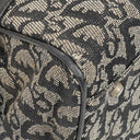 Christian Dior Black Leather Trotter Monogram Canvas Charms Shoulder Bag