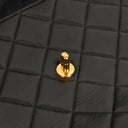 Chanel Single Flap Bag Black Quilted Lambskin With 24K Gold-Plated Hardware