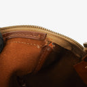 Celine Vintage Macadam Triomphe Brown Travel Bag