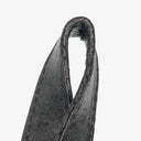 Christian Dior Black Leather Trotter Monogram Canvas Charms Shoulder Bag