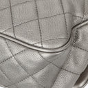 Chanel Metallic Airlines Quilted Leather Flap Bag