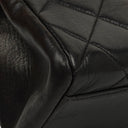 Chanel Single Flap Bag Black Quilted Lambskin With 24K Gold-Plated Hardware