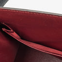 Hermès Kelly 32 Sellier Rouge H, Bleu Marine and Vert Fonce Box Calf Tricolor With Gold Hardware