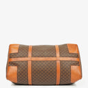 Celine Vintage Macadam Triomphe Brown Travel Bag
