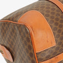 Celine Vintage Macadam Triomphe Brown Travel Bag
