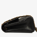 Chanel Single Flap Bag Black Quilted Lambskin With 24K Gold-Plated Hardware