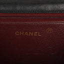 Chanel Classic Full Flap Bag Black Quilted Leather 24K Gold-Plated Hardware
