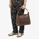 Louis Vuitton Portobello PM Damier Ebene Canvas Handbag