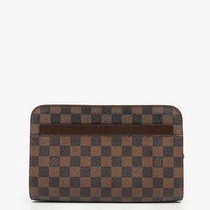 Louis Vuitton Damier Canvas Saint Louis Pochette Clutch Bag