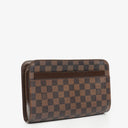 Louis Vuitton Damier Canvas Saint Louis Pochette Clutch Bag