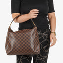 Louis Vuitton Portobello PM Damier Ebene Canvas Handbag