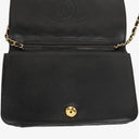Chanel Classic Full Flap Bag Black Quilted Leather 24K Gold-Plated Hardware