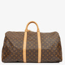 Louis Vuitton Keepall 55 Bandoulière Monogram Canvas Travel Bag