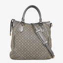 Louis Vuitton Besace Angele Platine Mini Lin Monogram Shoulder Bag