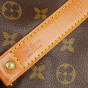 Bolso de viaje Louis Vuitton Keepall 55 Bandoulière de lona con monograma