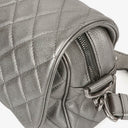 Chanel Metallic Airlines Quilted Leather Flap Bag