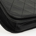 Chanel Classic Full Flap Bag Black Quilted Leather 24K Gold-Plated Hardware