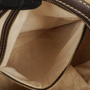 Gucci Lovely Medium Beige/Ebony GG Canvas Hobo Bag
