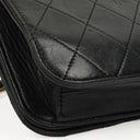 Chanel Classic Full Flap Bag Black Quilted Leather 24K Gold-Plated Hardware