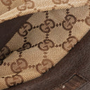 Gucci GG Multicolour Beige/Brown Monogram Canvas Belt Bag