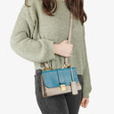 Miu Miu Madras Goatskin Multicolor Crossbody Bag
