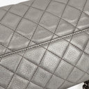 Chanel Metallic Airlines Quilted Leather Flap Bag