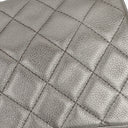 Chanel Metallic Airlines Quilted Leather Flap Bag