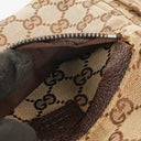 Gucci GG Multicolour Beige/Brown Monogram Canvas Belt Bag