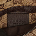 Gucci GG Multicolour Beige/Brown Monogram Canvas Belt Bag