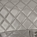 Chanel Metallic Airlines Quilted Leather Flap Bag