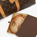 Louis Vuitton Keepall 55 Bandoulière Monogram Canvas Travel Bag