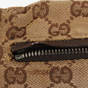 Gucci GG Multicolour Beige/Brown Monogram Canvas Belt Bag
