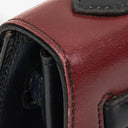 Hermès Kelly 32 Sellier Rouge H, Bleu Marine and Vert Fonce Box Calf Tricolor With Gold Hardware