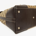Gucci Lovely Medium Beige/Ebony GG Canvas Hobo Bag