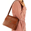 Chanel Brown Grained Calfskin Flap Shoulder Bag Aged Gold- Toned Hardware, 1996-1997