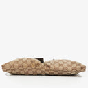 Gucci GG Multicolour Beige/Brown Monogram Canvas Belt Bag