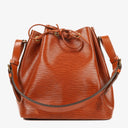 Louis Vuitton Petit Noe Brown EPI Leather Shoulder Bag